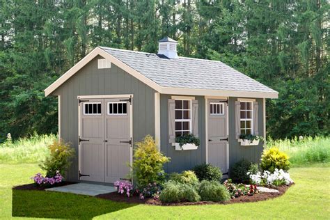 EZ-fit Riverside 10X20 Wood Shed [10X20EZKITR] | Free Shipping