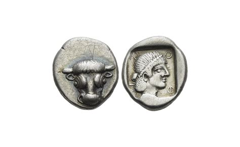 Phocian League, Federal Coinage, Phocis, Triobol 445-420 BC - The NumisPlace