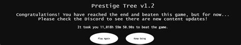 A very casual Prestige Tree (Classic) run : r/incremental_games