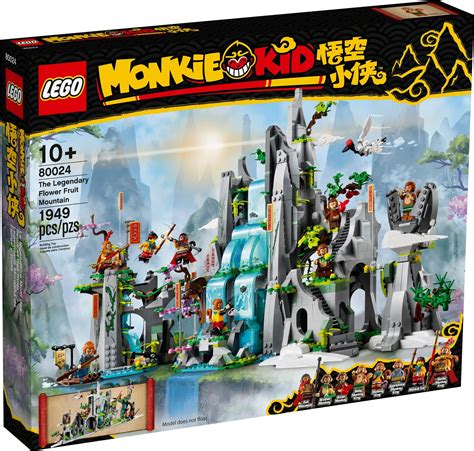 80024: LEGO® Monkie Kid The Legendary Flower Fruit Mountain / Der legendäre Berg der Blumen und ...