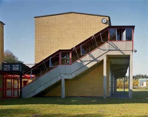 ADGB Trade Union School, Bernau, Germany, 1934. Designed by Hannes Meyer. Part of the Modernism ...