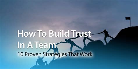 How To Build Trust In A Team: 10 Proven Strategies That Work