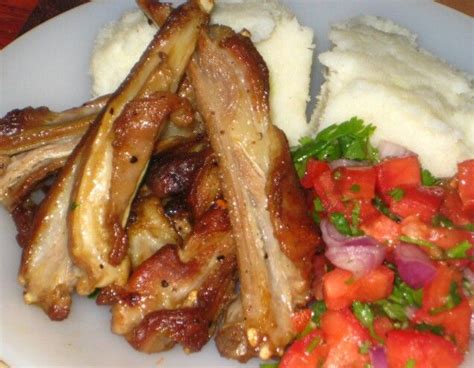 Nyama Choma, Kachumbari na Ugali | Kenyan food, African food, West ...