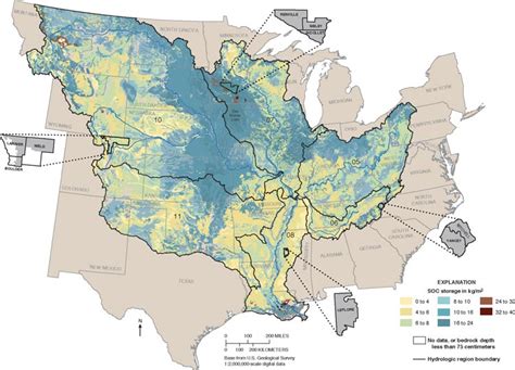 Map Mississippi River Watershed - Share Map