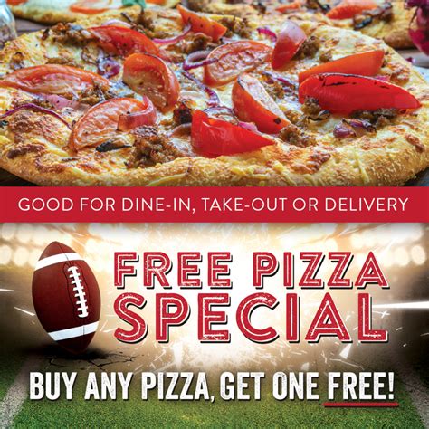 Buy One Pizza, Get One Free Special | Smoky Mountain Pizzeria Grill