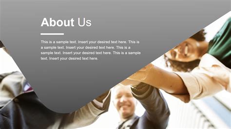 Executive Company Profile PowerPoint Template - SlideModel