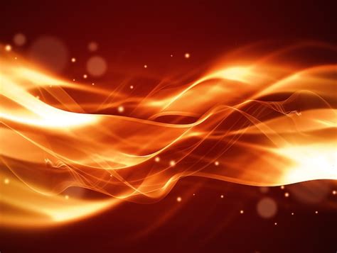 Premium Photo | Abstract fire background with smooth soft lines