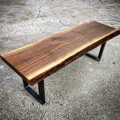 72 Long Rustic and Primitive Style Metal Base Bench for Indoor and Outdoor Uses - Etsy | Rustic ...