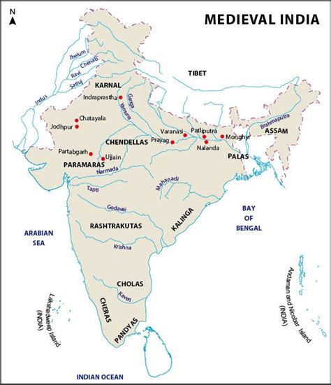 India world map, Indian history facts, World history facts