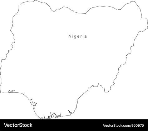 Nigerian Map Sketch