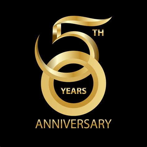 50Th Anniversary Logo Templates Free