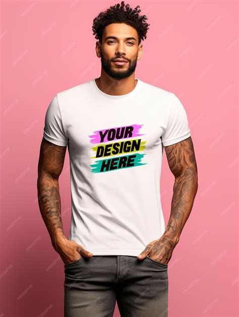 Premium PSD | Tshirt mockup design psd