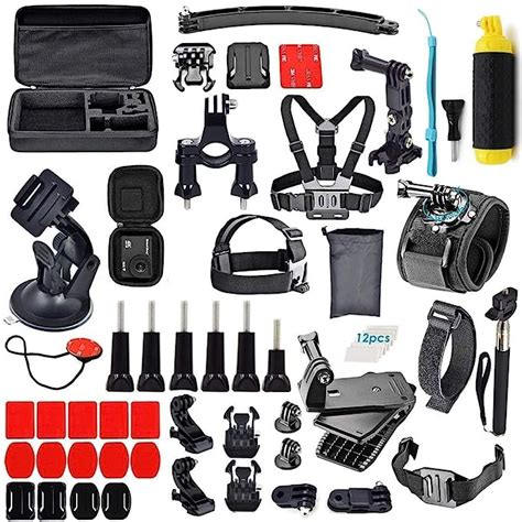 ADOFYS 61 in 1 Action Camera Accessories Kit Compatible for GoPro, Sony ...