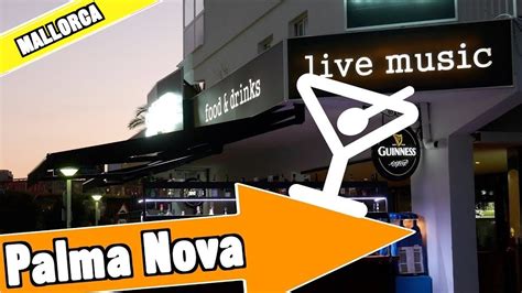 Palma Nova Majorca Spain: Evening and Nightlife - YouTube