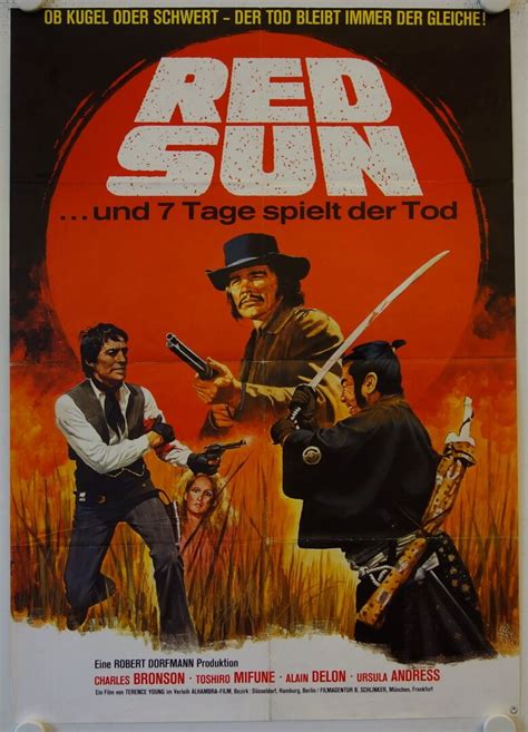 Soleil rouge - Red Sun re-release german movie poster