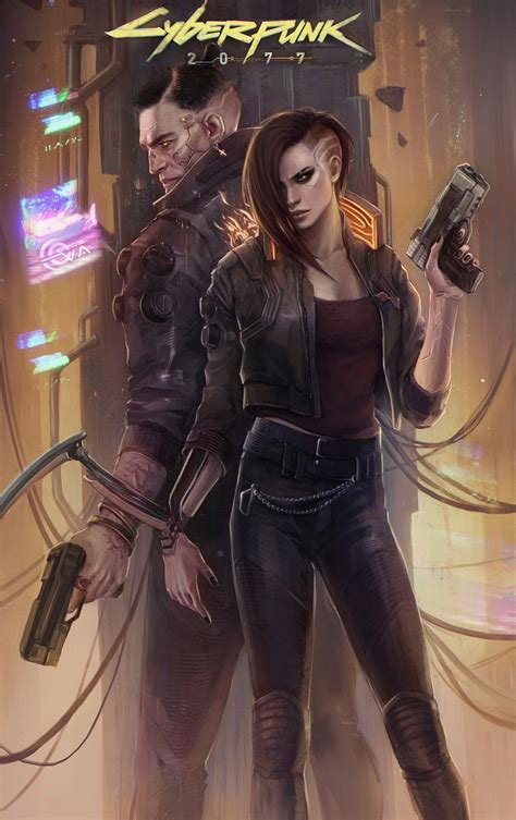 ArtStation - Cyberpunk 2077 (fan art), Eva Kosmos | Cyberpunk aesthetic, Cyberpunk character ...