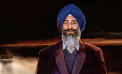 Artist Kanwar Singh's New Painting - Jaswant Singh Khalra | SikhNet