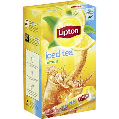 Lipton Ice Tea Lemon Flavoured Powder Mix Lipton Ice Tea Iced Tea | My ...