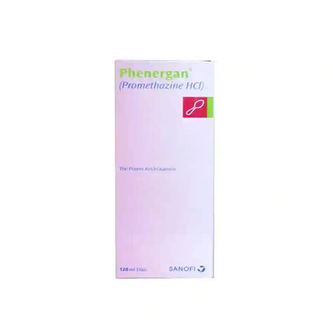 Phenergan Syrup 120ml Uses, Side effects & Price in Pakistan