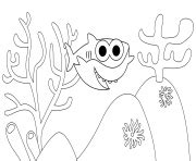 Baby Shark Coloring Pages Printable