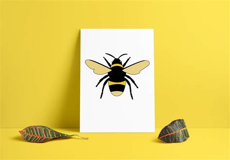 Manchester Bee Postcards on Behance