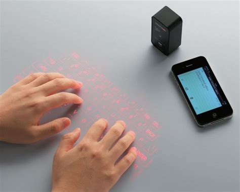 Laser Projection Keyboard