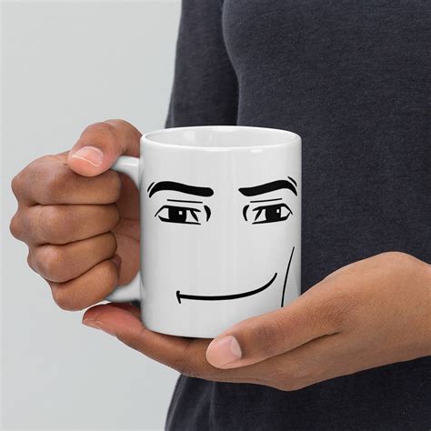 Roblox Man Face Mug Funny Cup Meme Mug Roblox - Etsy Canada