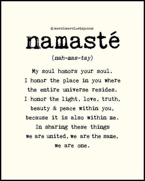 ~ namaste ~ | Yoga quotes, Words, Inspirational quotes