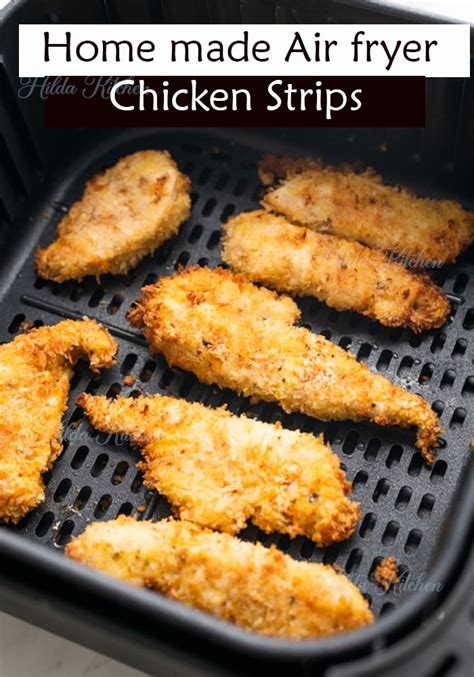 Delicious Homemade Air Fryer Chicken Strips - Hilda Kitchen