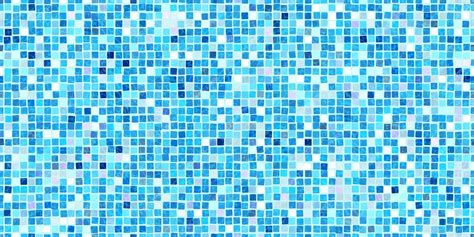 Premium Vector | Sky blue swimming pool mosaic tile seamless pattern