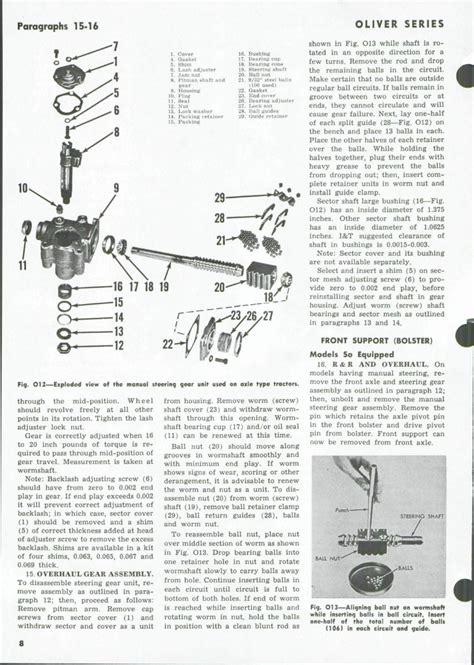 Oliver & Cockshutt 1750 1800 1900 1950 Series Tractor Complete Workshop ...