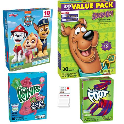 Buy Fruit Snacks Variety Pack 46 pouches | Paw Patrol | Jolly Rancher ...