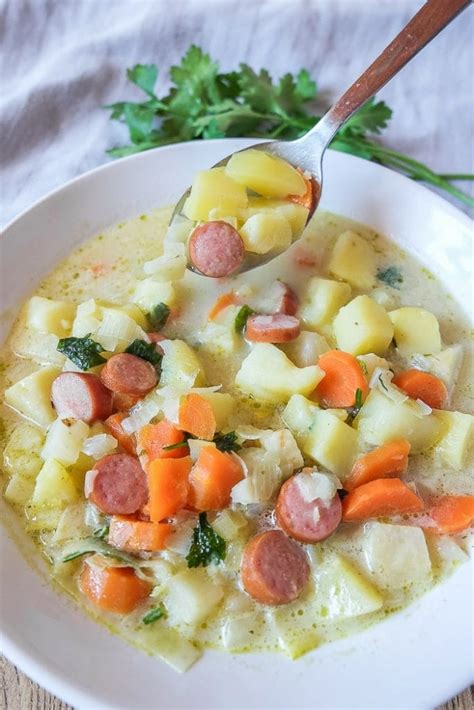 German Potato Soup Recipe (Kartoffelsuppe) | Recipes From Europe