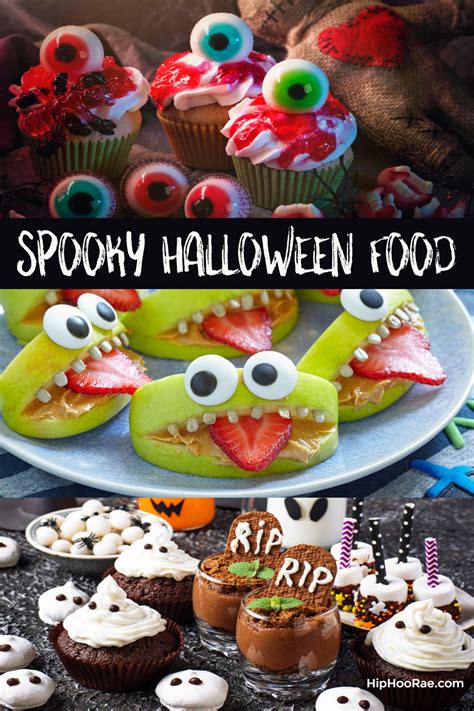 Spooky Halloween Food & Drink Ideas - Great Ideas Kids Can make too | Spooky halloween food ...