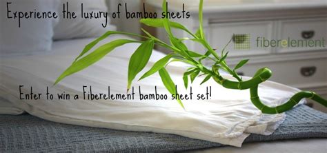 Experience the Luxury of Bamboo Sheets- Win a Fiberelement Bamboo Sheet Set | Born 2 Impress