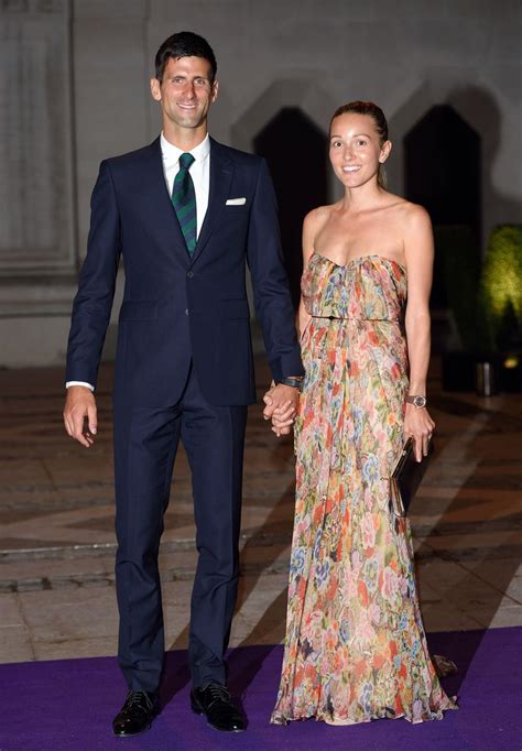 Novak Djokovic's pregnant bride Jelena's tearful moment at wedding | HELLO!