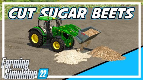 FS22 How To Cut Sugar Beets | Farming Simulator 22 - YouTube