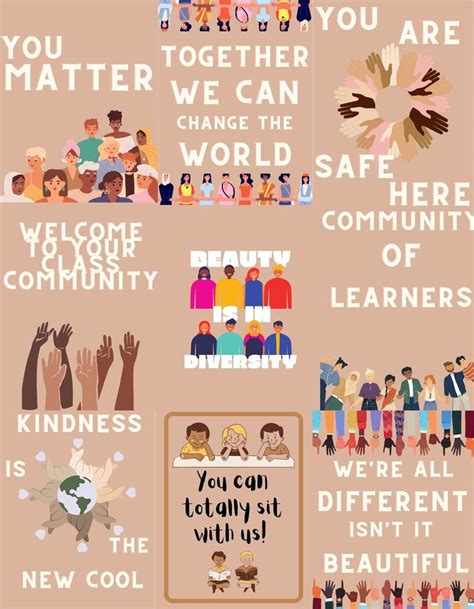 10 Diversity Poster, Classroom Decor, Classroom Poster, Inclusive Classroom, Classroom Posters ...