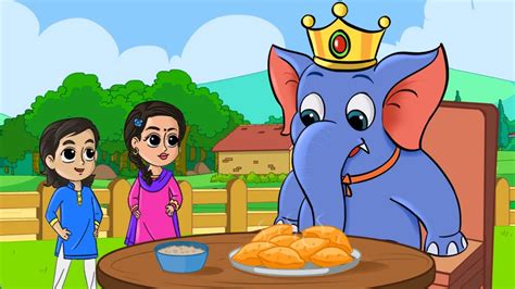 Hathi Raja Kahan Chale Nursery Rhyme | हाथी राजा कहाँ चले ...