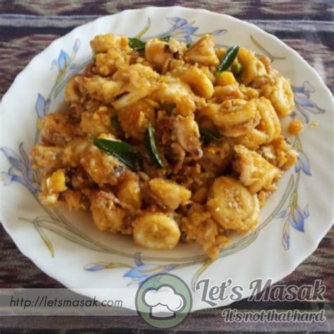 Sotong Goreng Telur Masin Recipe | LetsMasak