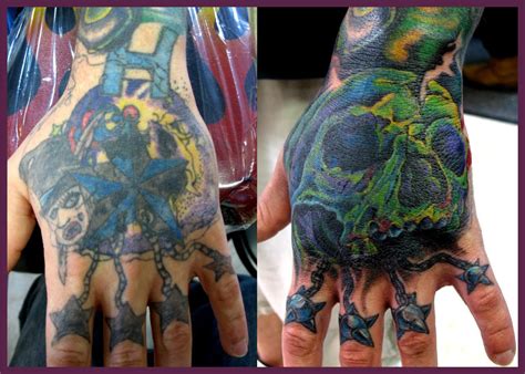 skull hand coverup tattoo by JasonRhodekill on DeviantArt