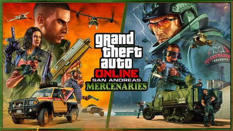 Grand Theft Auto Online - San Andreas Mercenaries Out Now - Rockstar Games