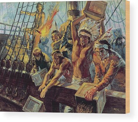 Boston Tea Party Painting at PaintingValley.com | Explore collection of ...