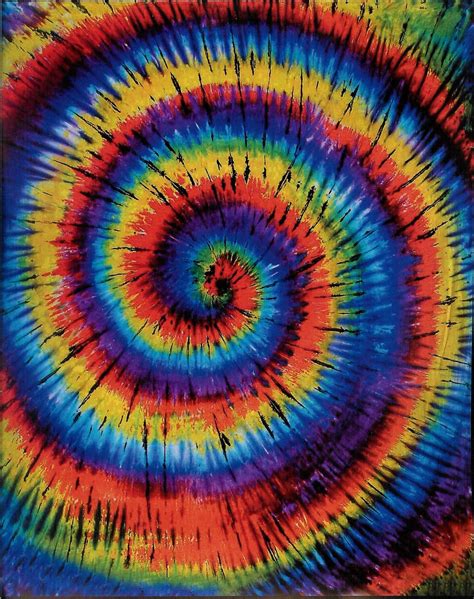 Sunshine Daydream Tie Dye Chicago Hippie Store: Rainbow Spiral Tie Dye Tapestry