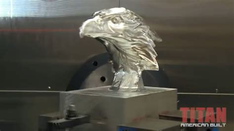 CNC Machining Titan's Eagle - YouTube