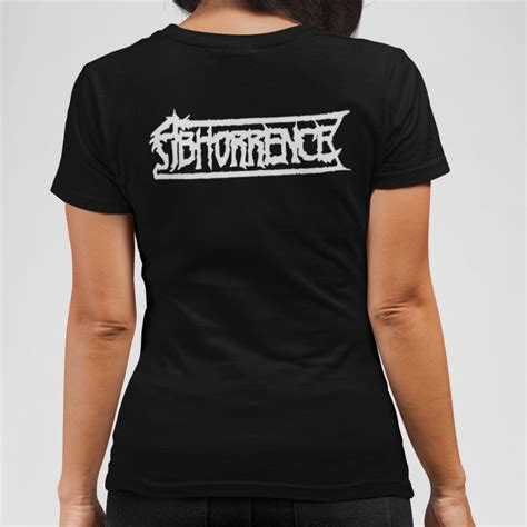 Abhorrence Band T-Sirt, Abhorrence Logo Black Tee Shirt, Death Metal, Finland – Metal Merch T ...