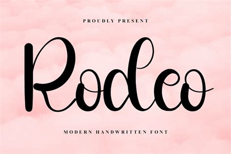 Rodeo Font by PiPi Creative · Creative Fabrica