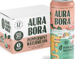 Aura Bora Herbal Sparkling Water | Flavors | Review - Sparkling Water Flavors