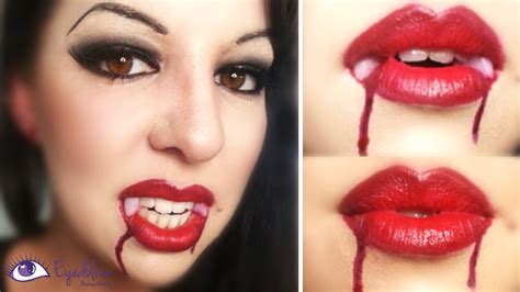 Halloween Vampire Makeup Tutorial by EyedolizeMakeup - YouTube