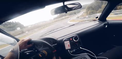 Drifting Mazda Miata Spins on Wet Nurburgring, Surprises E30 BMW M3 ...